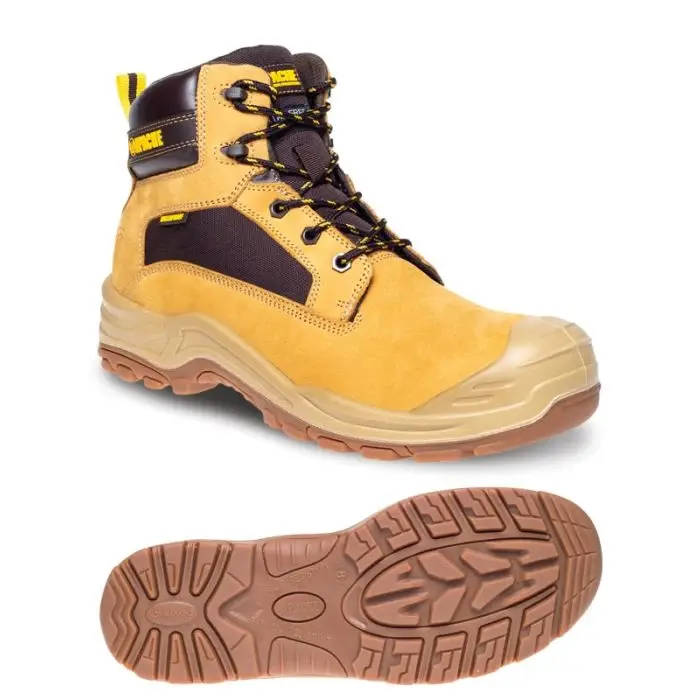 Apache Arizona Honey Nubuck Metal Free Sealed Safety Boot