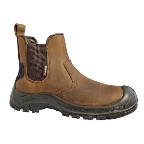 Forza S1P SRC Hawk – Chocolate Leather Safety Dealer Boot