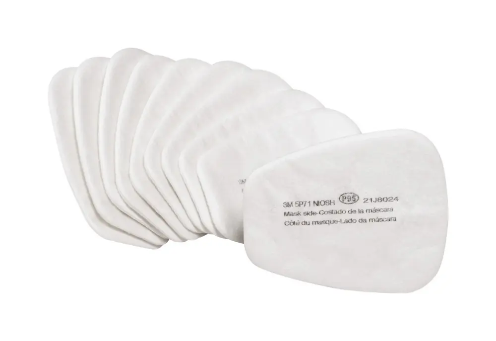 3M 5P71PB1 6000 Series Particulate Filter P95, 4 CARTONS (40 FILTERS)