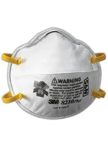 3M 8210 N95 Disposable Particulate Respirator (Pack 20)