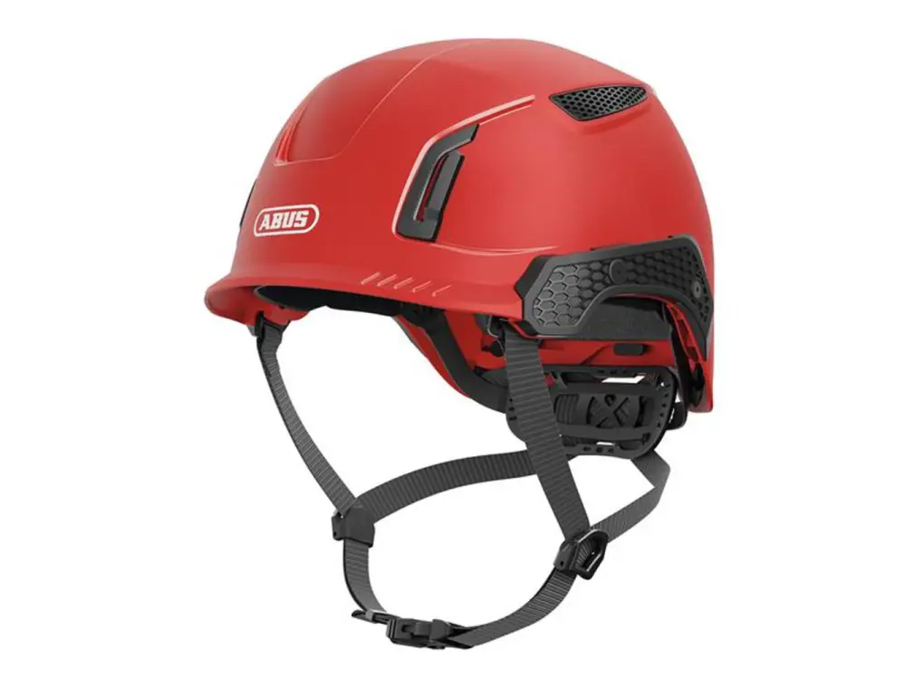 Abus Mechanical Spector Vented Safety Helmet Ruby