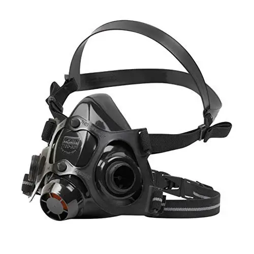 Honeywell North Safety 770030L 7700 Series Silicone Half Mask Respirator Big (1 EA) Mask Only