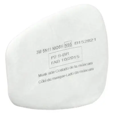 Industrial Grade 3M™ Particulate Filter, 5N11, N95 (Pack 10)