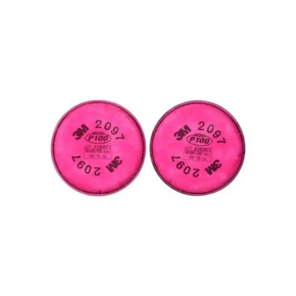3M™ Particulate Filter 2097/07184(AAD), P100, Nuisance Level Eco-friendly Vapor Relief 100 - Magenta