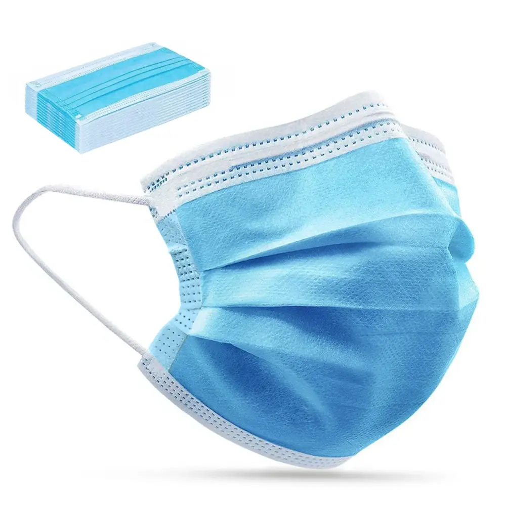 ProMedix PR-280 Disposable protective face masks, adjust 10, BFE>98%, latex-free