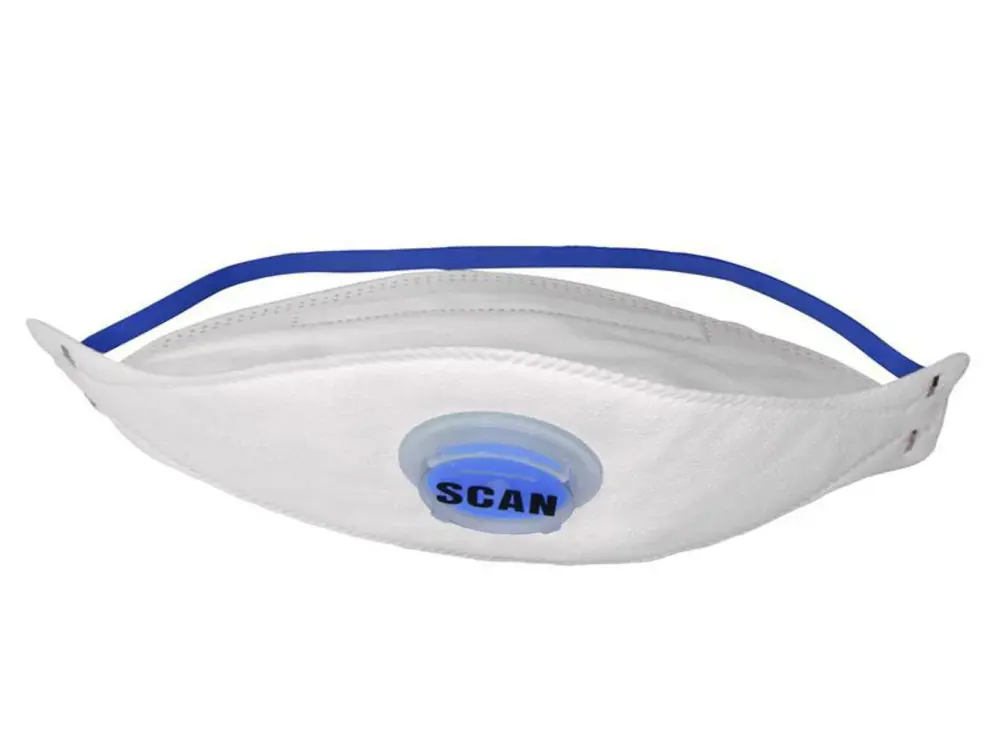 Scan Tri Fold Valved Disposable Mask Ffp2 (Pack 3)