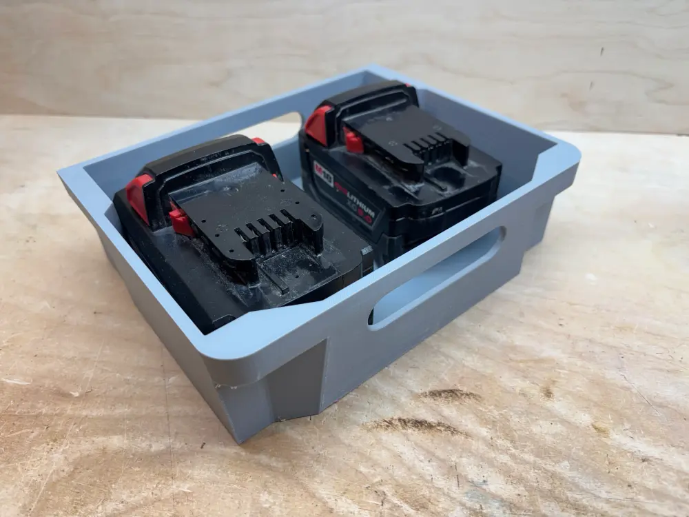 Packout Ammo Can Add-on Sander Insert (AC-MSI) - Battery Tray