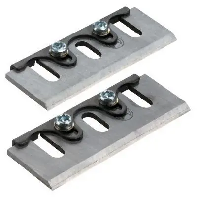 Bosch 2 pieces 3-1/4 Inches High-Speed Steel Planer Blades Retainers, 2607002398