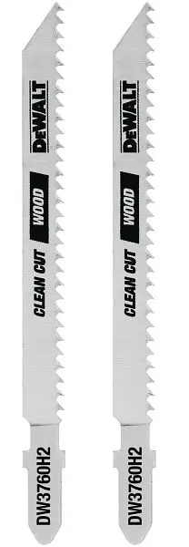 DeWalt T-Schank, Fine Cut Polished Surface Finishing Jig Hand Saw Blade, DW3760H2