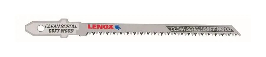 LENOX T-shank Jigsaw Blade, 3-1/2 x 7/32 x 058 x 20", 5 Collection, 1991402