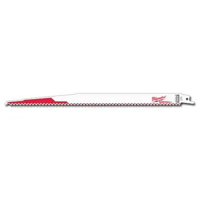 Milwaukee 12" 5 TPI Coping Sawzall Blade, Pack 5, 48-00-5037