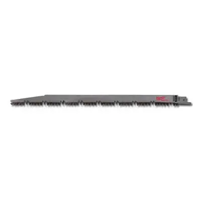 Milwaukee 12" 5 TPI Pruning Power Sawzall Blade, Pack 5, 48-00-1303