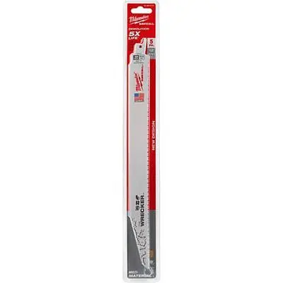 Milwaukee Super Band Sawzall BL 8T 12LG Wrecker, 48-00-5711