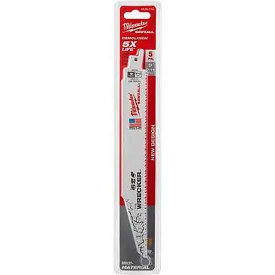 Milwaukee Super Sawzall BL 8T 9LG Wrecker, 48-00-5706