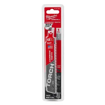Milwaukee Torch Carbide Teeth 7T 6L, 48-00-5201