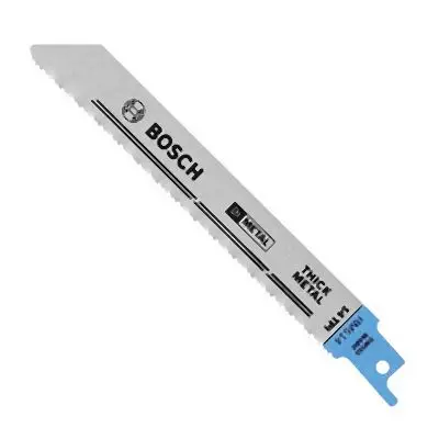 Bosch 200 pieces 6 Inches 14 TPI Metal Reciprocating Power Saw Blades, 2608658267