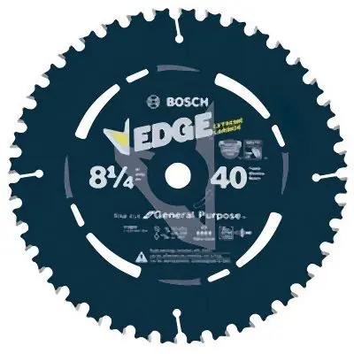 Bosch Commercial-Grade 8-1/4 Inches 40 Tooth Edge Circular Coping Saw Blade Fine Finish, 2610044094