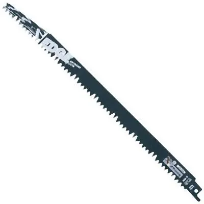 Bosch Glow 5 pieces 12 Inches 5 TPI Edge Reciprocating Saw Blades Pruning, 2610044166