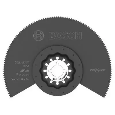 Bosch Guard 4 Inches Starlock® Oscillating Multi Tool Bi-Metal Segmented Saw Blade, 2608664837