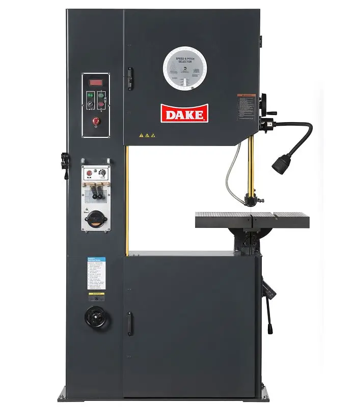 Dake Industrial Bandsaws multi-tilting table, Model V-26, 987031-2