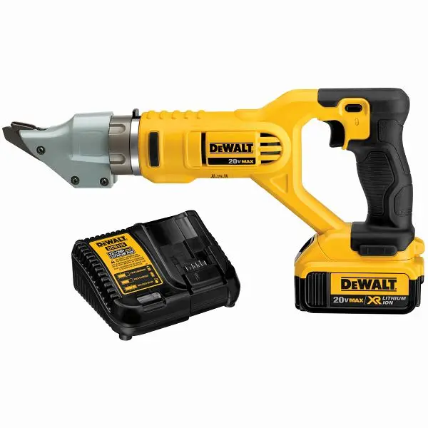 DeWalt 20V Max 14G Swivel Head Shears Kit, DCS494M2