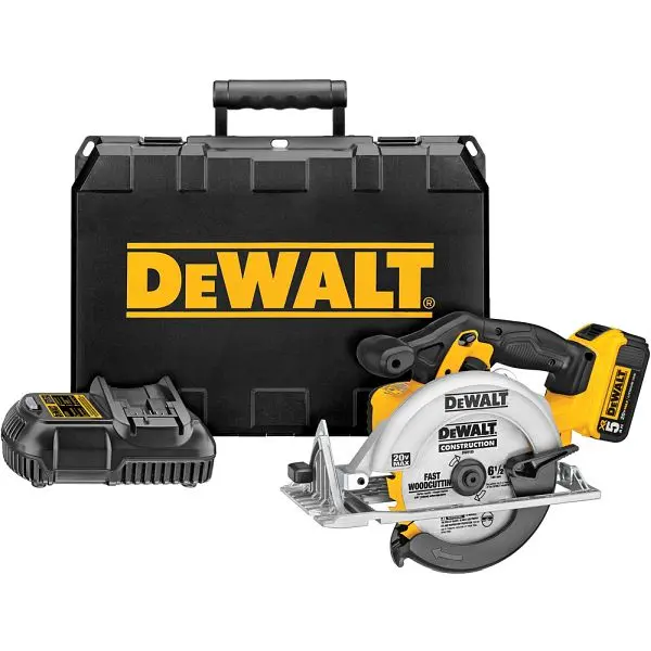 DeWalt Genuine 20V Max Lithium Ion Circular Power Saw Kit, DCS391P1