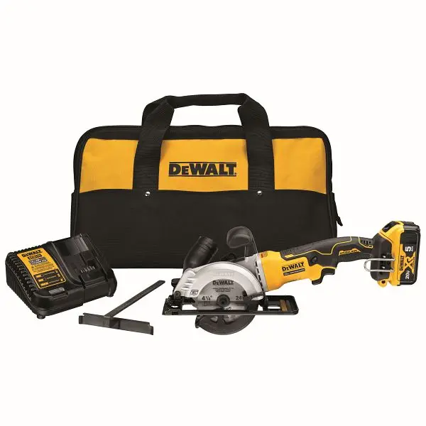 DeWalt Updated ATOMIC 20V Max Brushless 4-1/2" Cordless Circular Cutting Tool Kit, DCS571P1