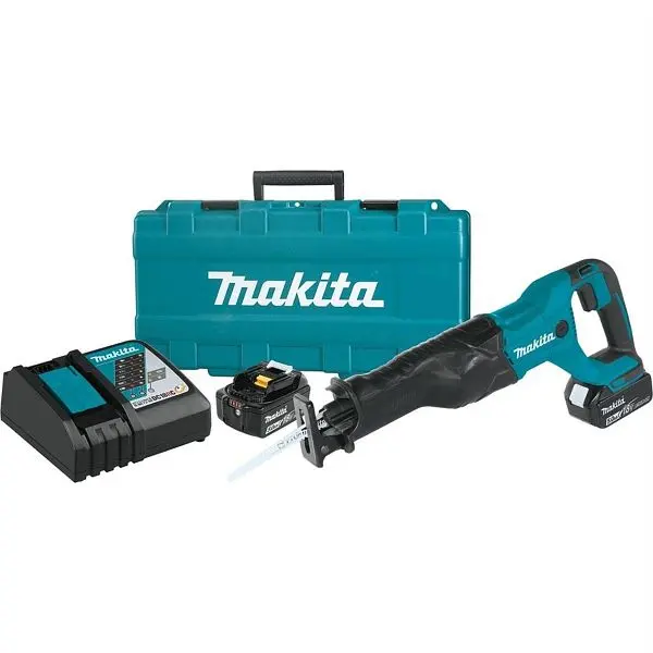 Makita 18V LXT 5.0 Ah Cordless Reciprocating Coping Saw Kit, XRJ04T