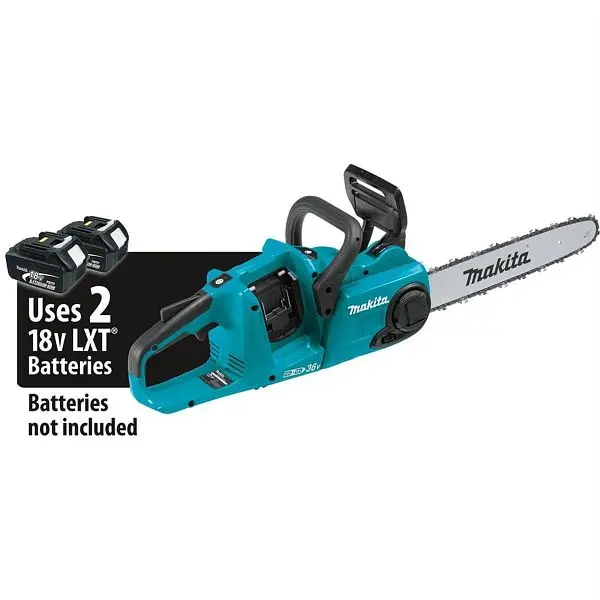 Makita Durable 36V (18V X2) LXT Brushless 14" Chain Power Saw, Tool Only, XCU03Z