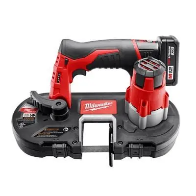Milwaukee M12 Sub-Space-saving Band Power Saw Kit, 2429-21XC