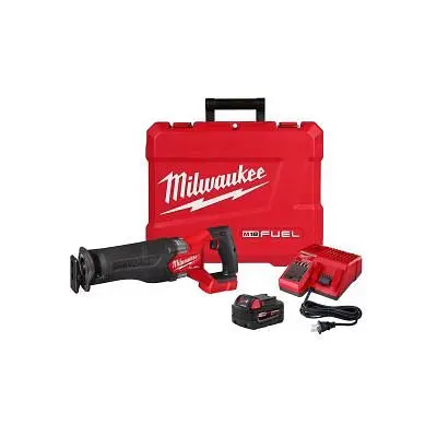 Milwaukee M18 Fuel Band Sawzall Reciprocating Saw, 1 Battery XC5.0 Kit, 2821-21
