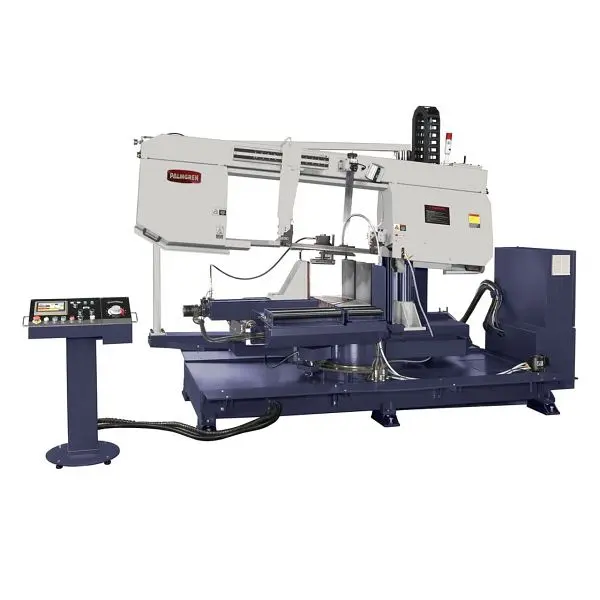 Palmgren High-Strength 18" Semi-Auto Dual Miter Band Saw, 9684484
