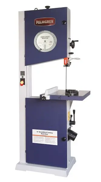 Palmgren Vertical wood/metal band saw, 18" floor model, 9683118