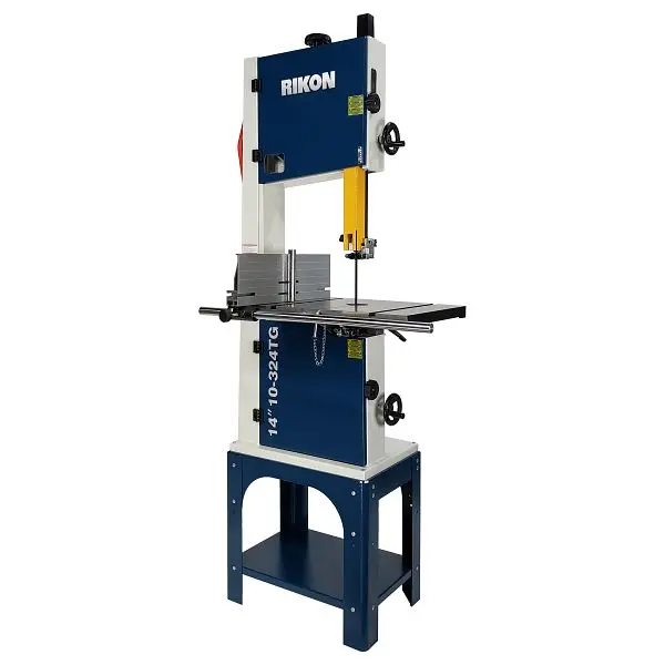 RIKON 14" Bandsaw 1.50 HP Motor Tool-Less Guides, 10-324TG