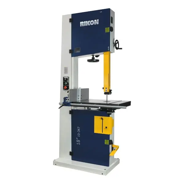 RIKON 18" Pro Bandsaw 4 HP Motor, 19" Resaw Tool Less Guides and Quick Adjust Drift Fence, 10-347