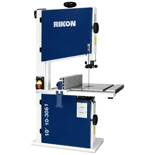 RIKON New Enhanced 10" Deluxe Bandsaw 1/2 HP, 2 speed, tool-less guides, 10-3061