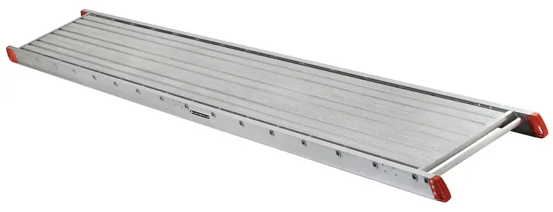 Louisville P P11216 Series Scaffold Plank, 250 lb Weight Capacity, 16 ft L, 12 W, Aluminium