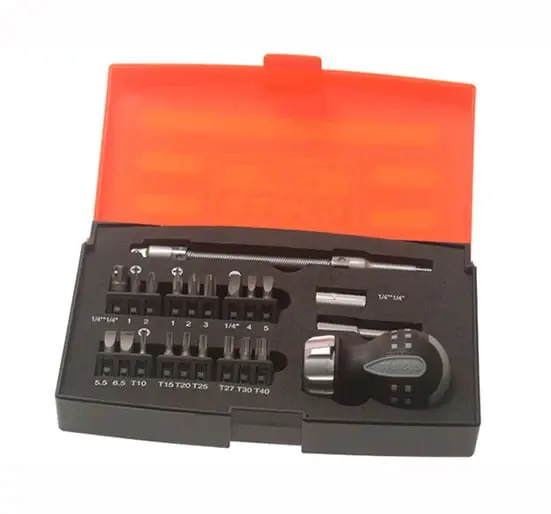 Bahco Stubby Ratchet Screwdriver Set 22 Piece - 22 Piece Place