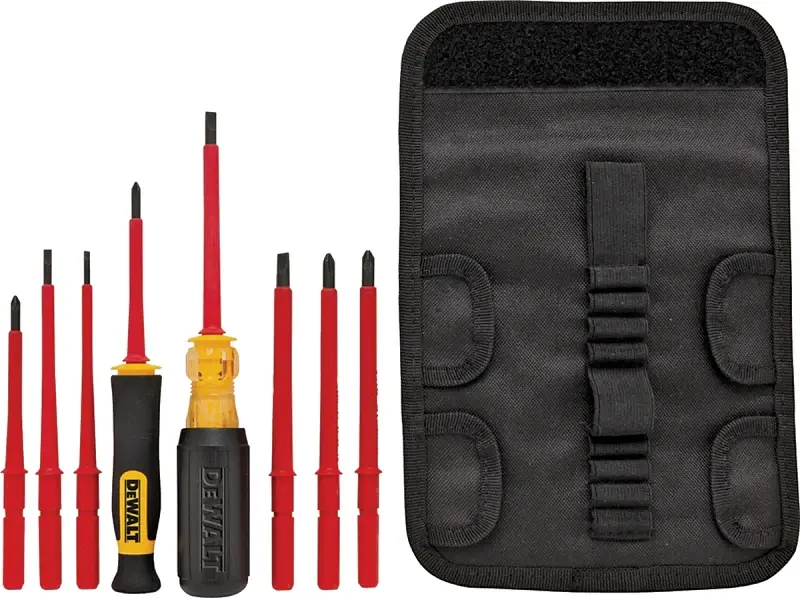 DEWALT DWHT66417 Screwdriver Place, Vinyl, Assorted, Specifications: Round Shank