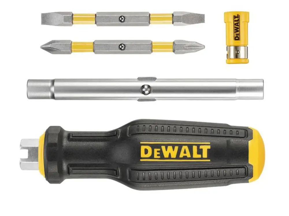 Dewalt Hand Tools Thorough Fit 6-Way Multi-Bit Screwdriver