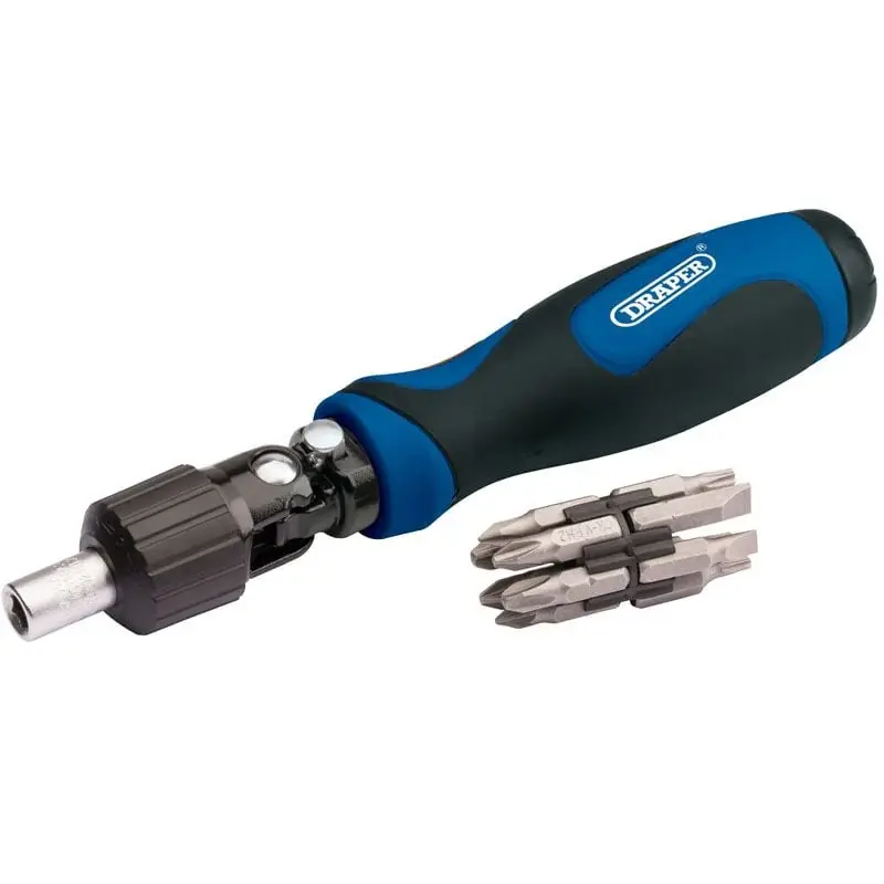 Draper 865/PRS Ratcheting Screwdriver Place (11 Piece) - (38124)