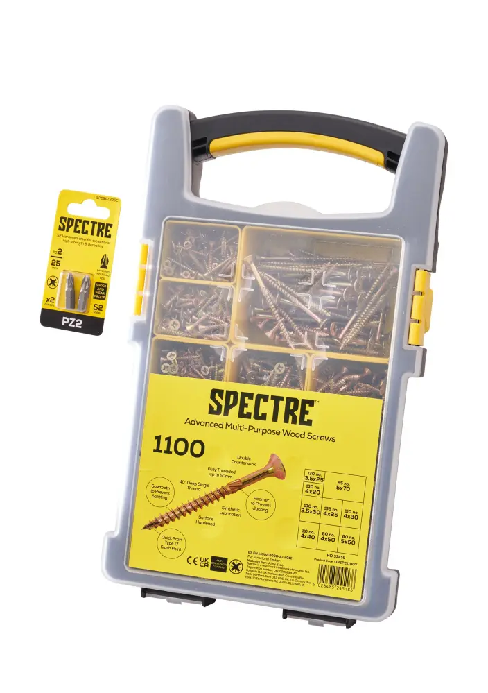 Forgefix 1100 Piece Spectre Advanced Screw Place