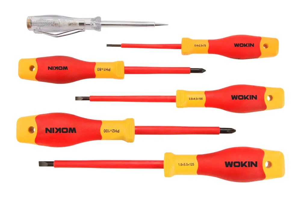 Wokin 6 Pieces Insulated Screwdrivers Adjust Premium Line