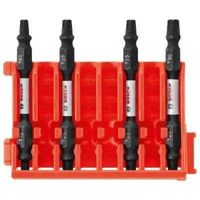 Bosch Advanced 4pc. Torx® Double-Ended Bit Clip, 2610046107