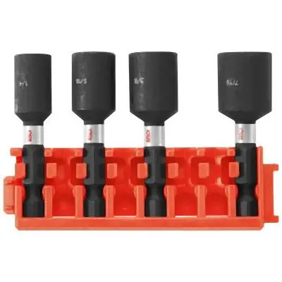Bosch 4 pieces 1-7/8 Inches Acorn Nutsetters Clip Tailored Crate System, 2610046111