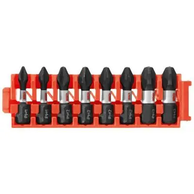Bosch 8 pieces Phillips® 1 Inches Bit Clip, 2610046083