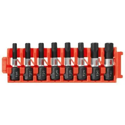 Bosch Updated 8 pieces Torx® 1 Inches Insert Bit Document Clip, 2610046089