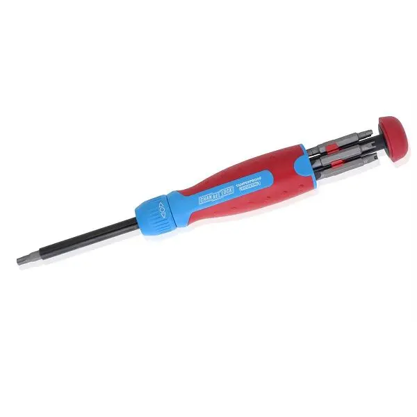 Channellock 13-N-1 Tamper Proof Ratcheting Screwdriver, 131CBTP