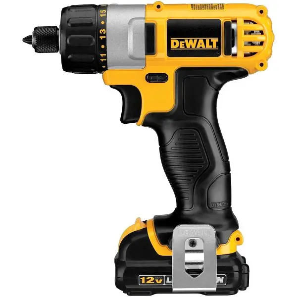 DeWalt High-Visibility 1/4" Self-Tapping Screwdriver Kit, DCF610S2