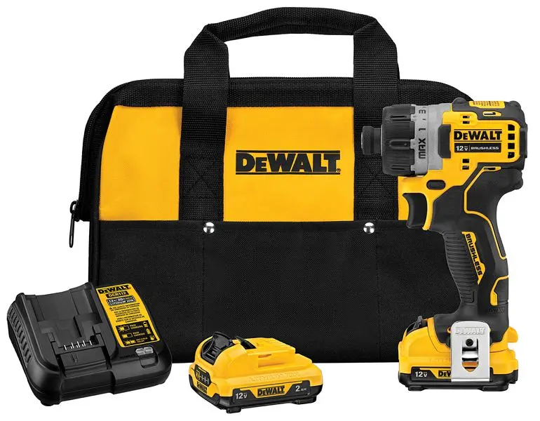 DeWalt King-Size 1/4" 12 V Max Brushless Cordless Screwdriver, DCF601F2